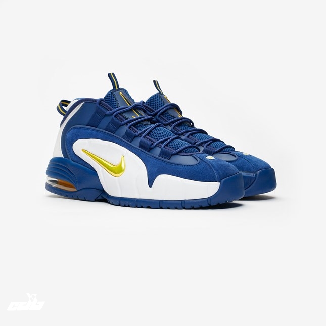 Nike Air Max Penny Bleu Blanc Or (685153-401)