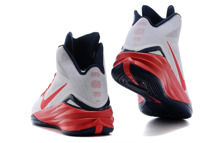 Nike Hyperdunk 2014 Blanc Marine Rouge