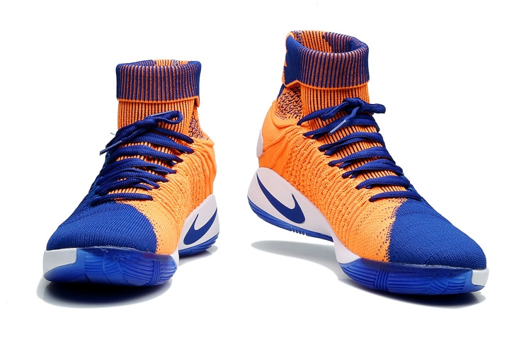 Nike Hyperdunk 2016 Flyknit Bleu Orange