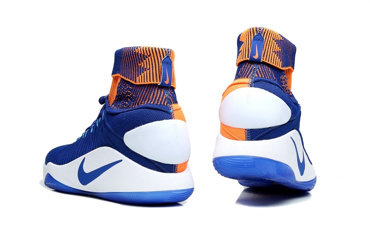 Nike Hyperdunk 2016 Flyknit Bleu Orange