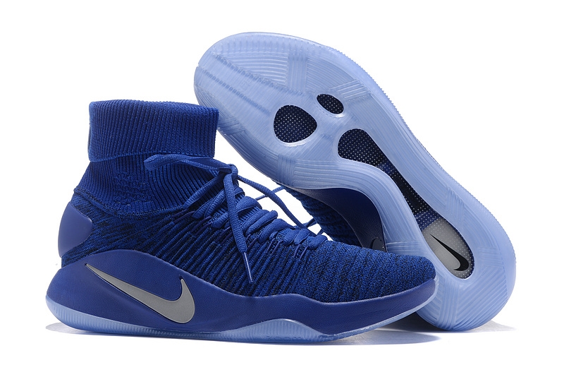 Nike Hyperdunk 2016 Flyknit Bleu