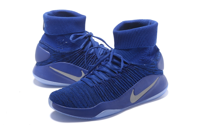 Nike Hyperdunk 2016 Flyknit Bleu