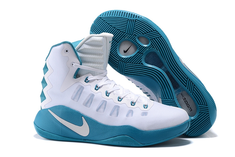 Nike Hyperdunk 2016 High Blanc Bleu