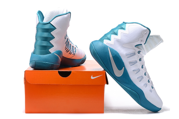 Nike Hyperdunk 2016 High Blanc Bleu