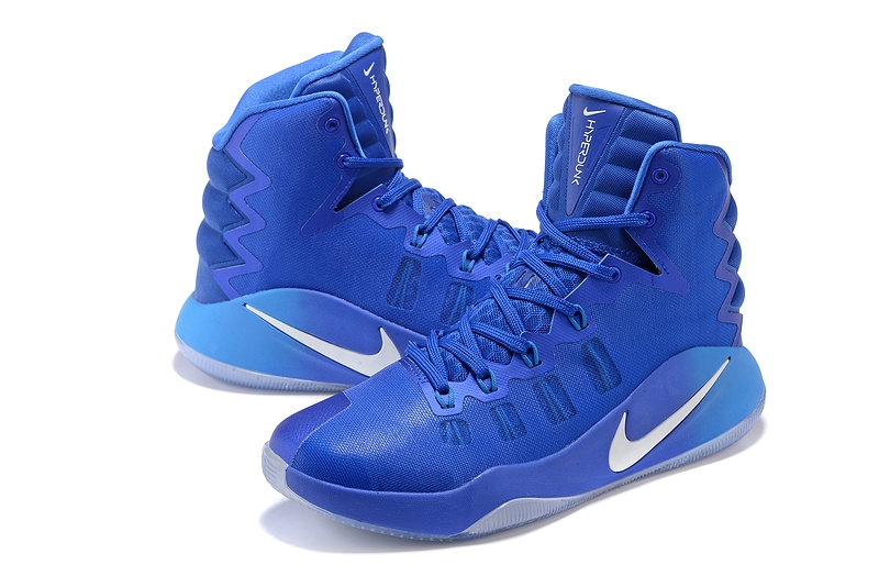 Nike Hyperdunk 2016 High Bleu Blanc