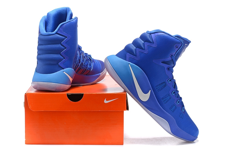 Nike Hyperdunk 2016 High Bleu Blanc