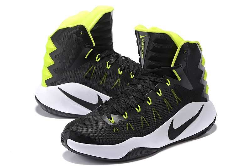 Nike Hyperdunk 2016 High Noir Volt Blanc