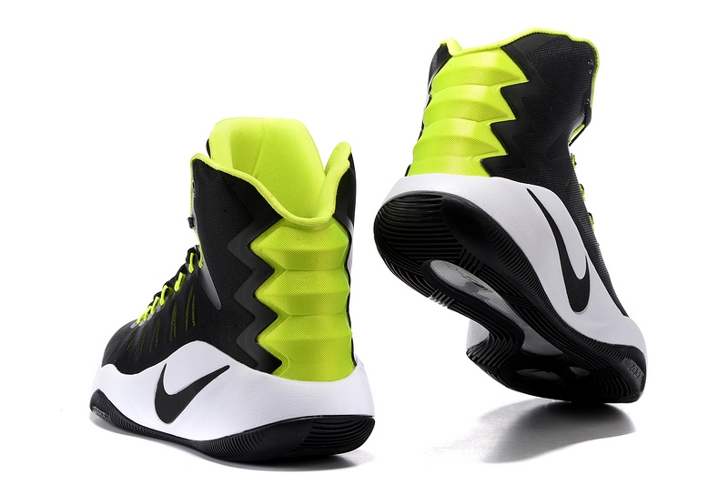 Nike Hyperdunk 2016 High Noir Volt Blanc
