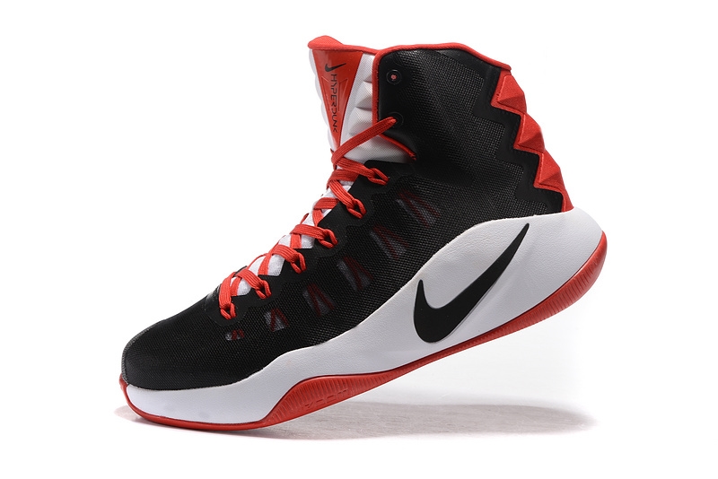 Nike Hyperdunk 2016 High Tb Noir Rouge Blanc