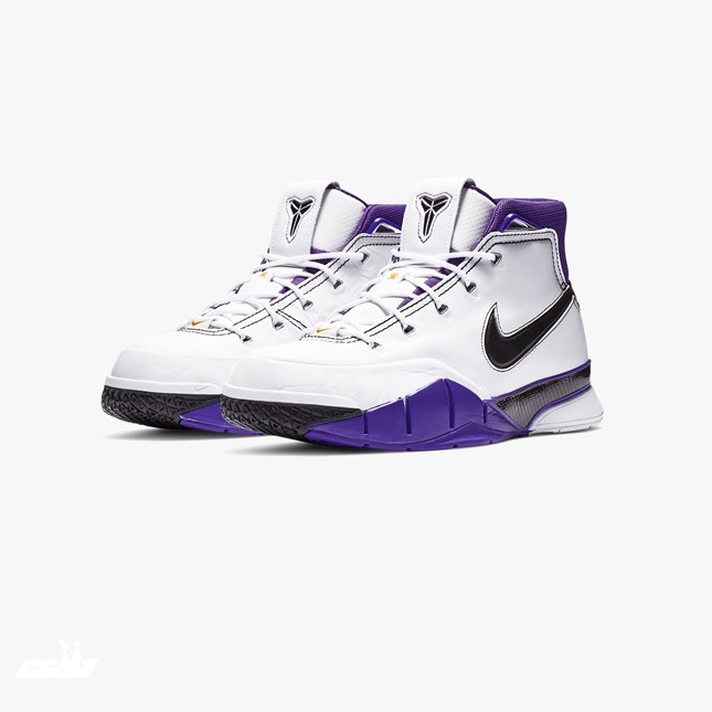 Nike Kobe 1 Protro 81 Pt Game Pourpre Blanc (aq2728-105)