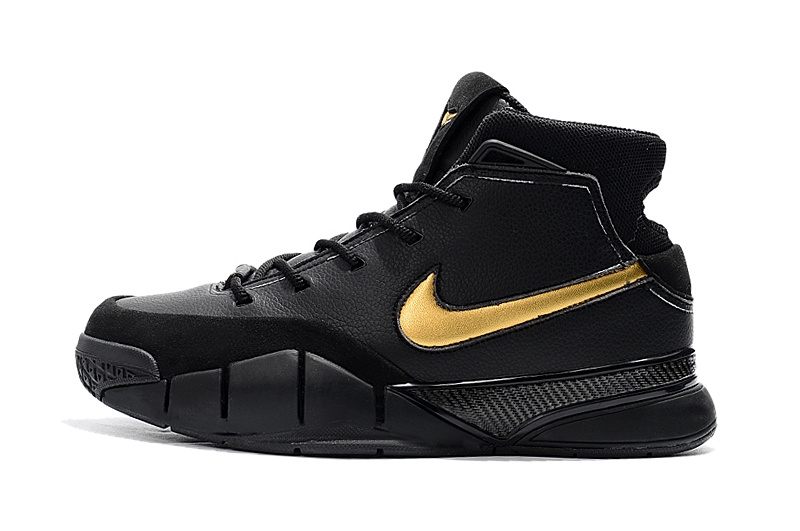 Nike Kobe 1 Protro Noir Métallique Or