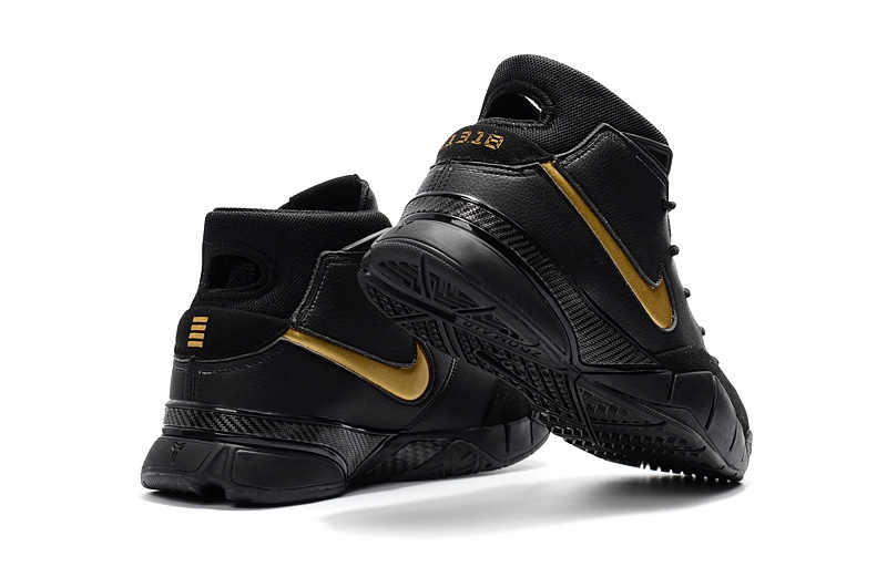 Nike Kobe 1 Protro Noir Métallique Or