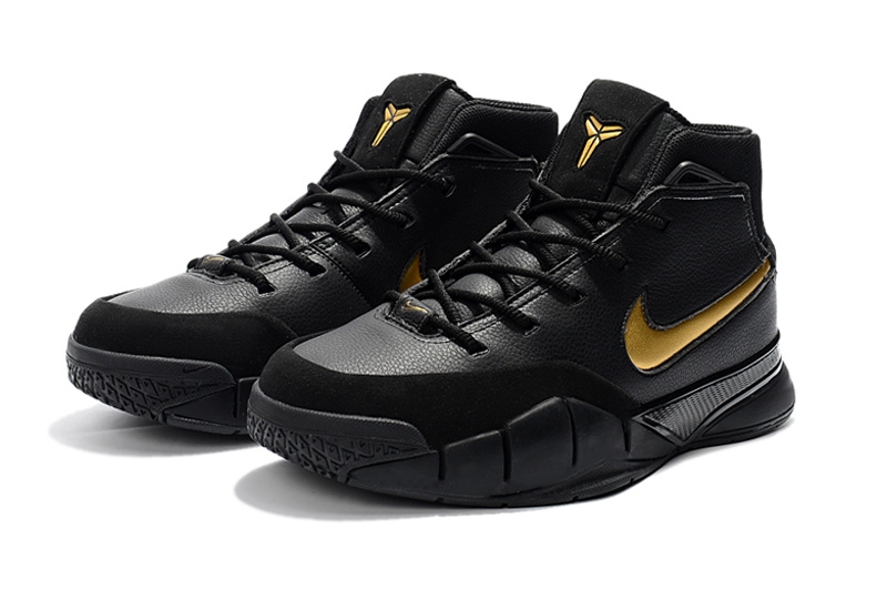 Nike Kobe 1 Protro Noir Métallique Or