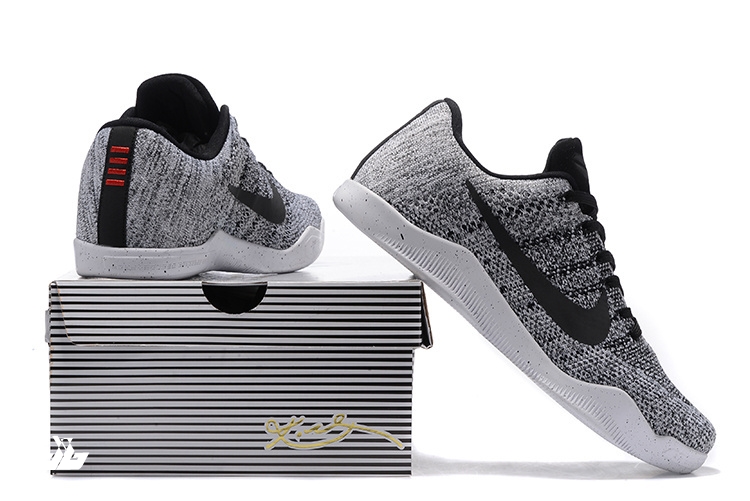 Nike Kobe XI 11 Elite Oreo Blanc Noir
