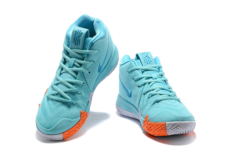 kyrie irving shoes blue and orange