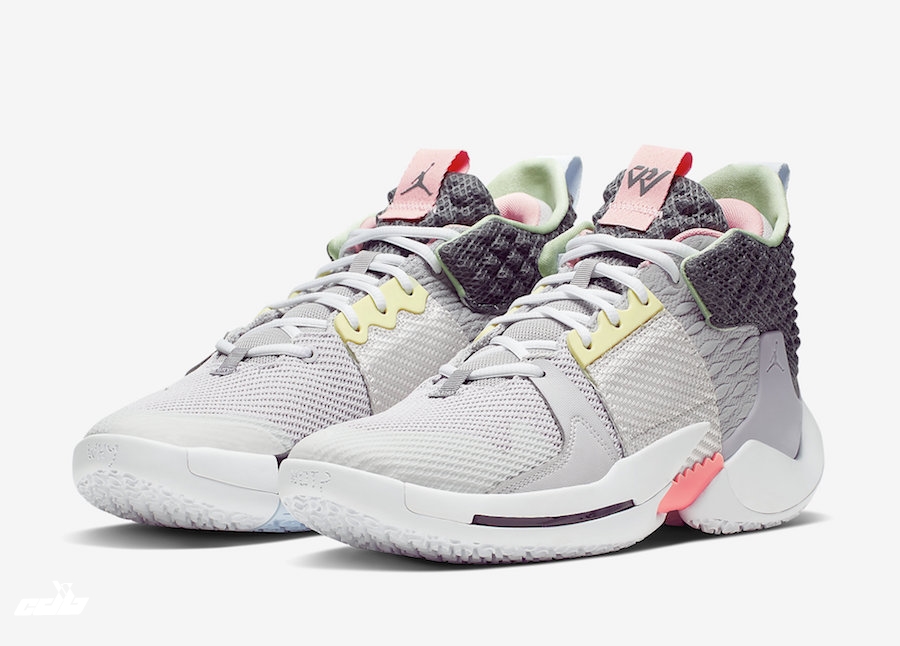 Achat / Vente Air Jordan Why Not Zer0.2 Khelcey Barrs III Gris (AO6219 ...