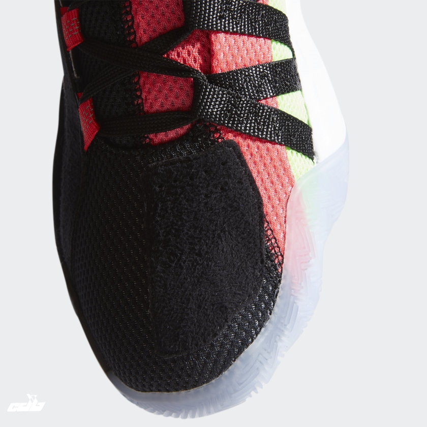 Adidas Damian Lillard VI 6 (GS) Noir Rouge (EH2791)
