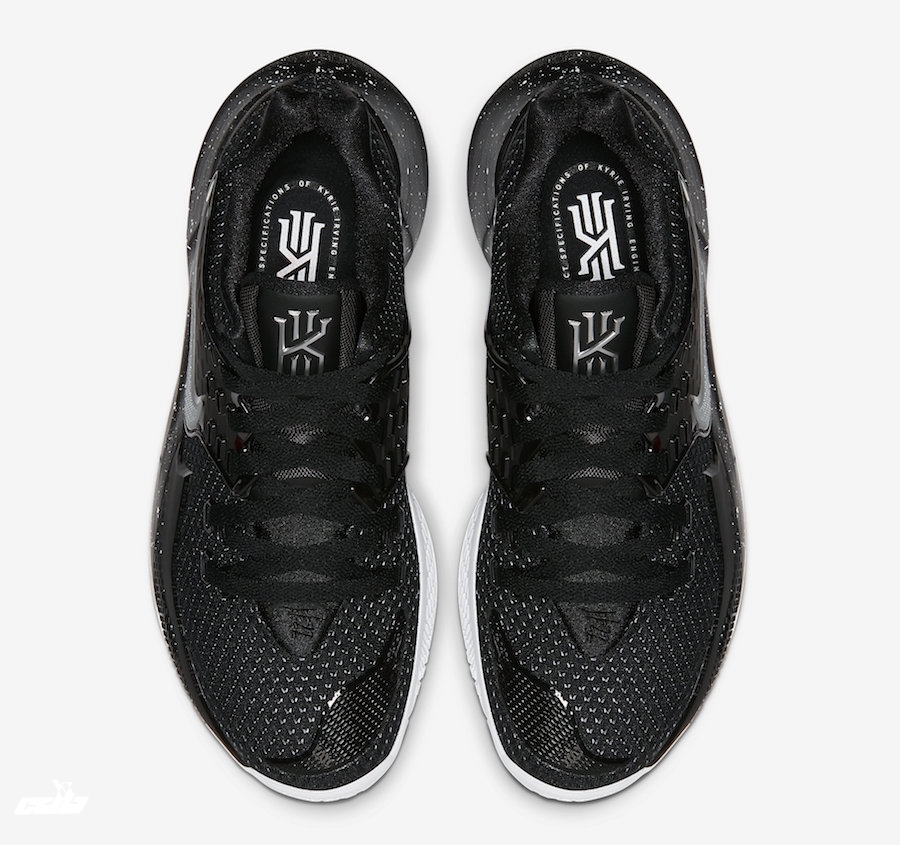 Nike Kyrie Irving II 2 Low Noir Métallique Argent (AV6337-003)