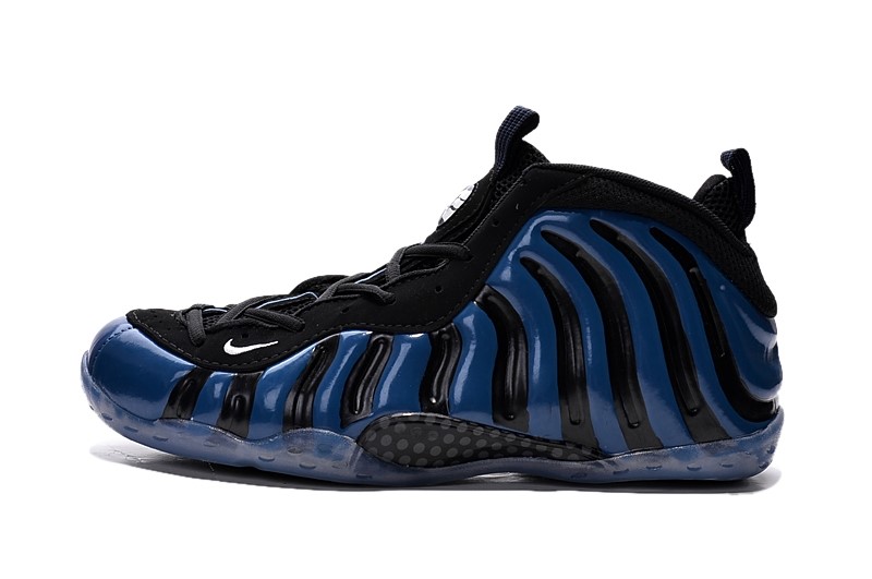 Nike Air Foamposite Noir Foncé Bleu