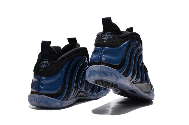 Nike Air Foamposite Noir Foncé Bleu